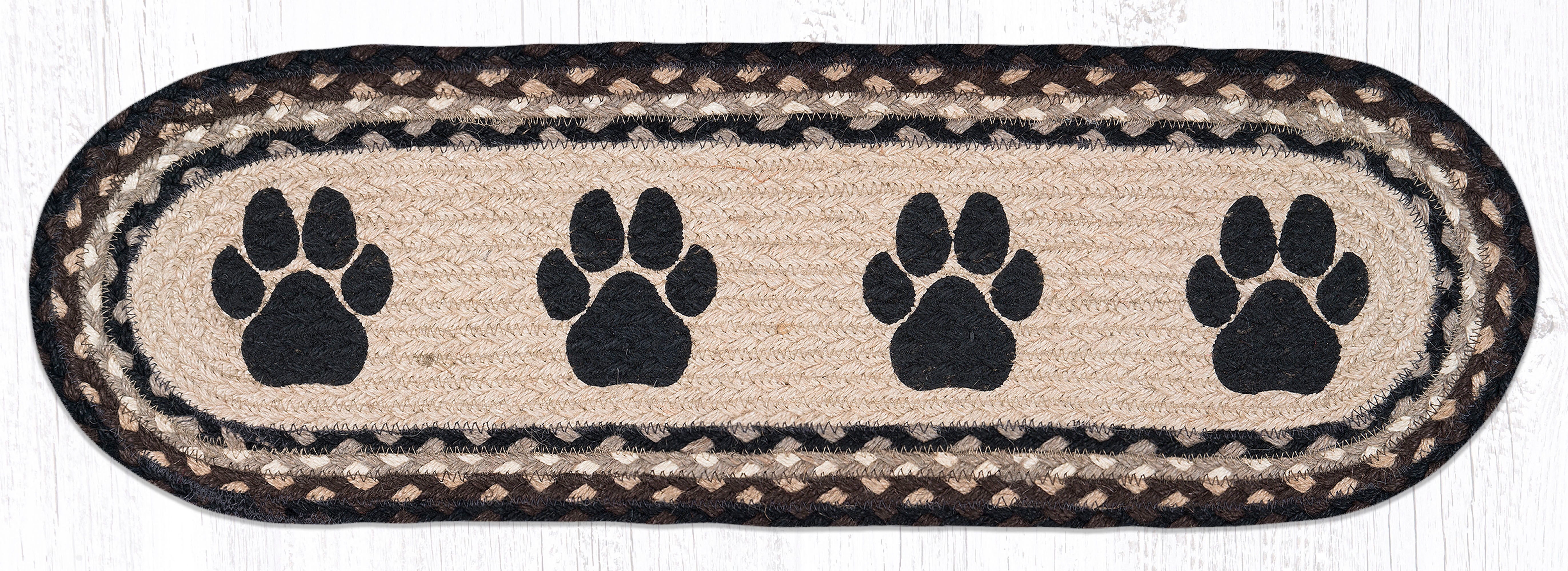 Capitol Earth Rugs Paw Prints Stair Tread Rug ST-OP-313 – Good's Store  Online